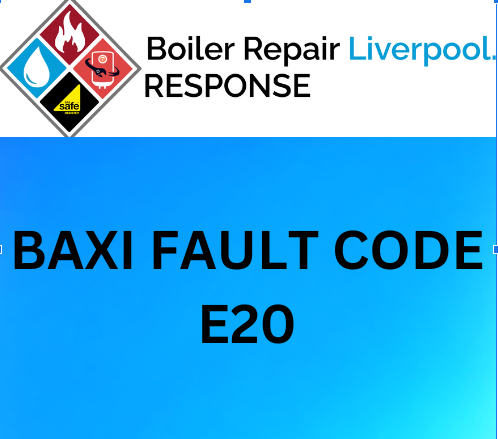 Baxi Fault Error Code E20